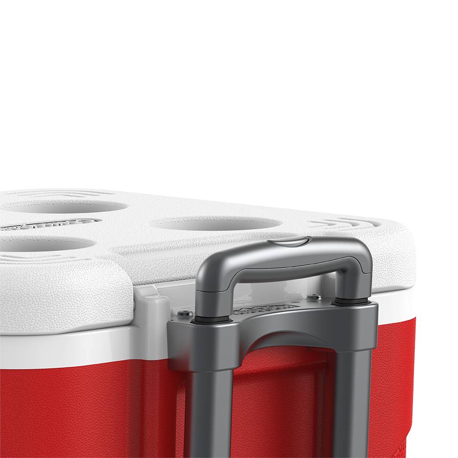 45L KeepCold Trolley Icebox with Wheels - Cosmoplast Qatar