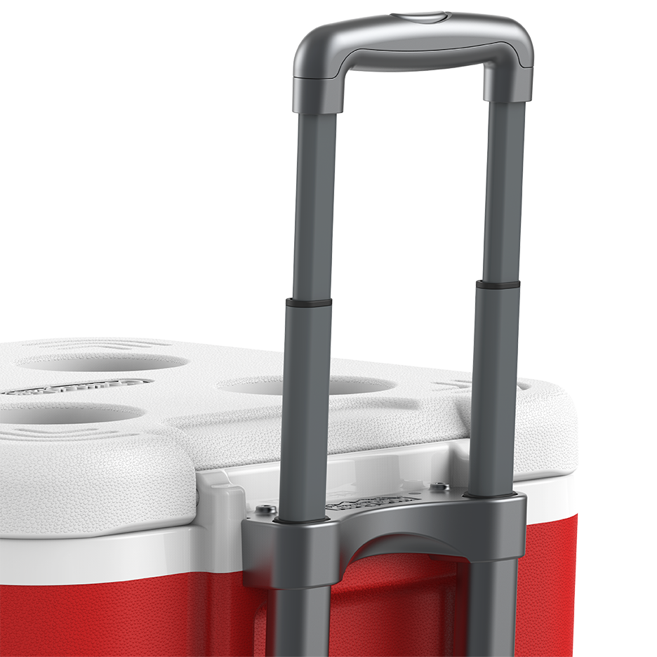 45L KeepCold Trolley Icebox with Wheels - Cosmoplast Qatar