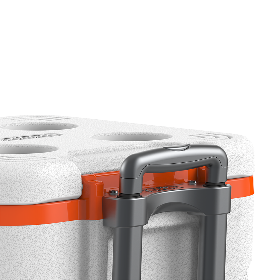 45L KeepCold Trolley Icebox with Wheels - Cosmoplast Qatar