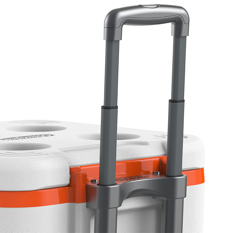 45L KeepCold Trolley Icebox with Wheels - Cosmoplast Qatar