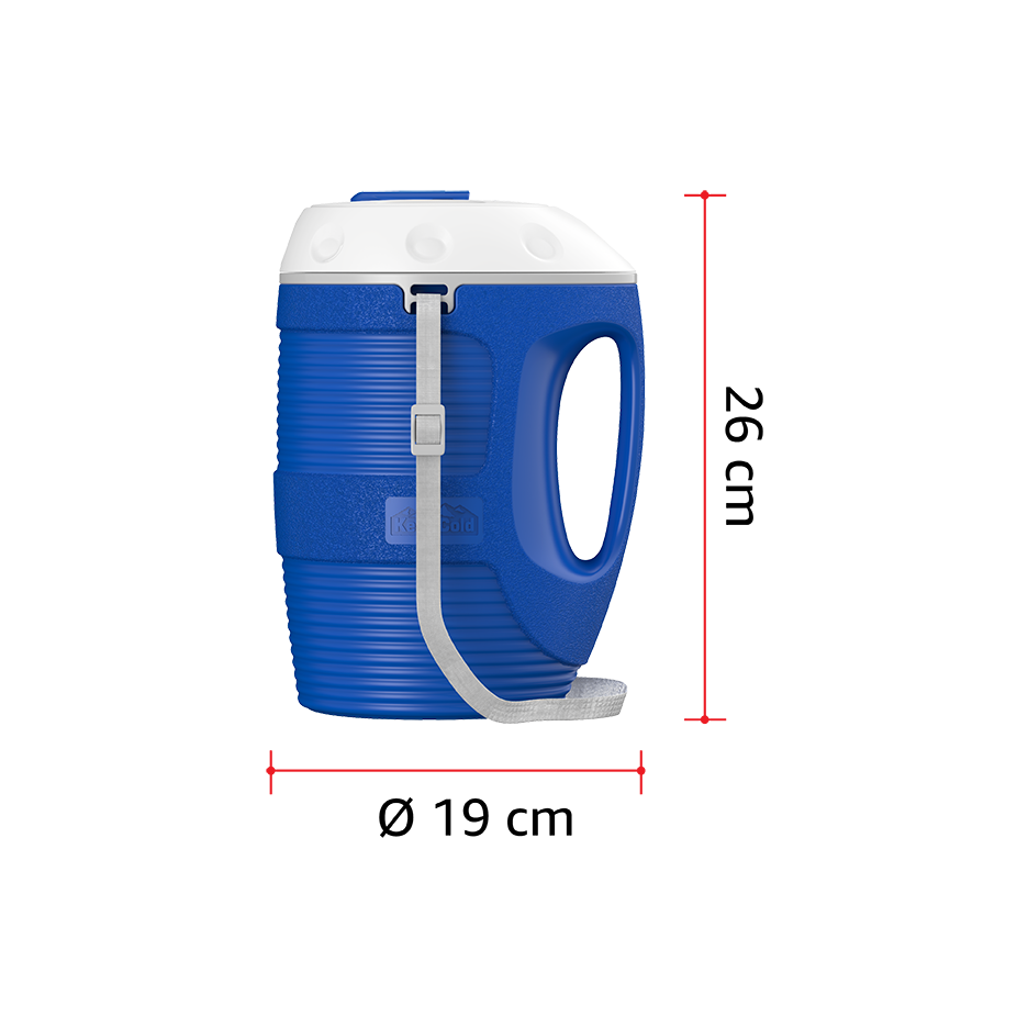 1.8L KeepCold Thermal Jug with Strap - Cosmoplast Qatar