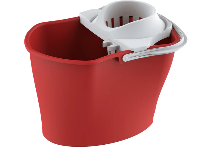 17L Mop Bucket with Squeezer - Cosmoplast Qatar