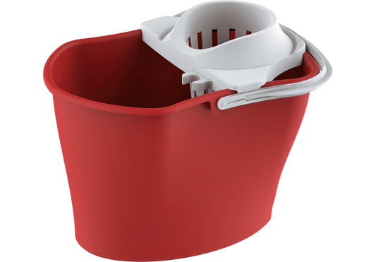 17L Mop Bucket with Squeezer - Cosmoplast Qatar