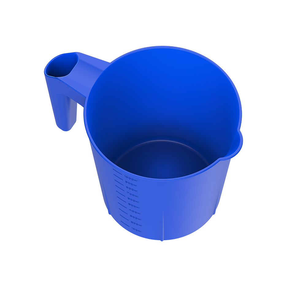 1L Plastic Mug - Cosmoplast Qatar