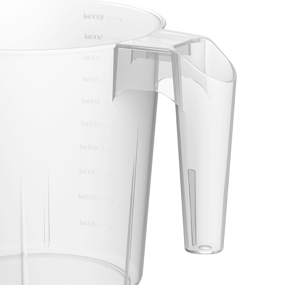 1L Plastic Mug - Cosmoplast Qatar