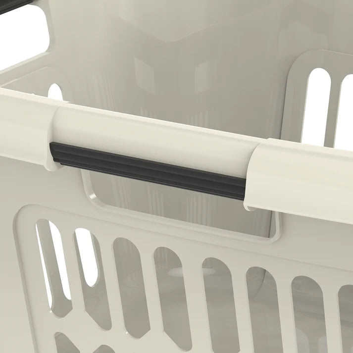 40L Oval Laundry Basket - Cosmoplast Qatar