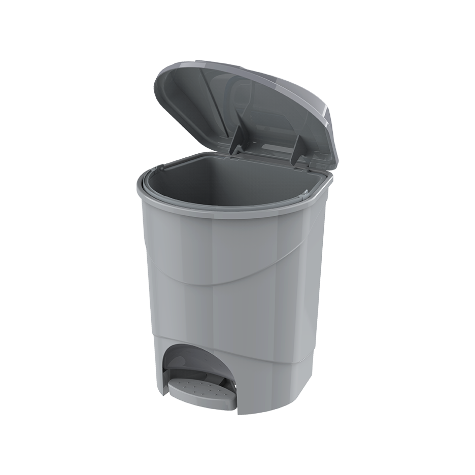 15L Pedal Waste Bin - Cosmoplast Qatar