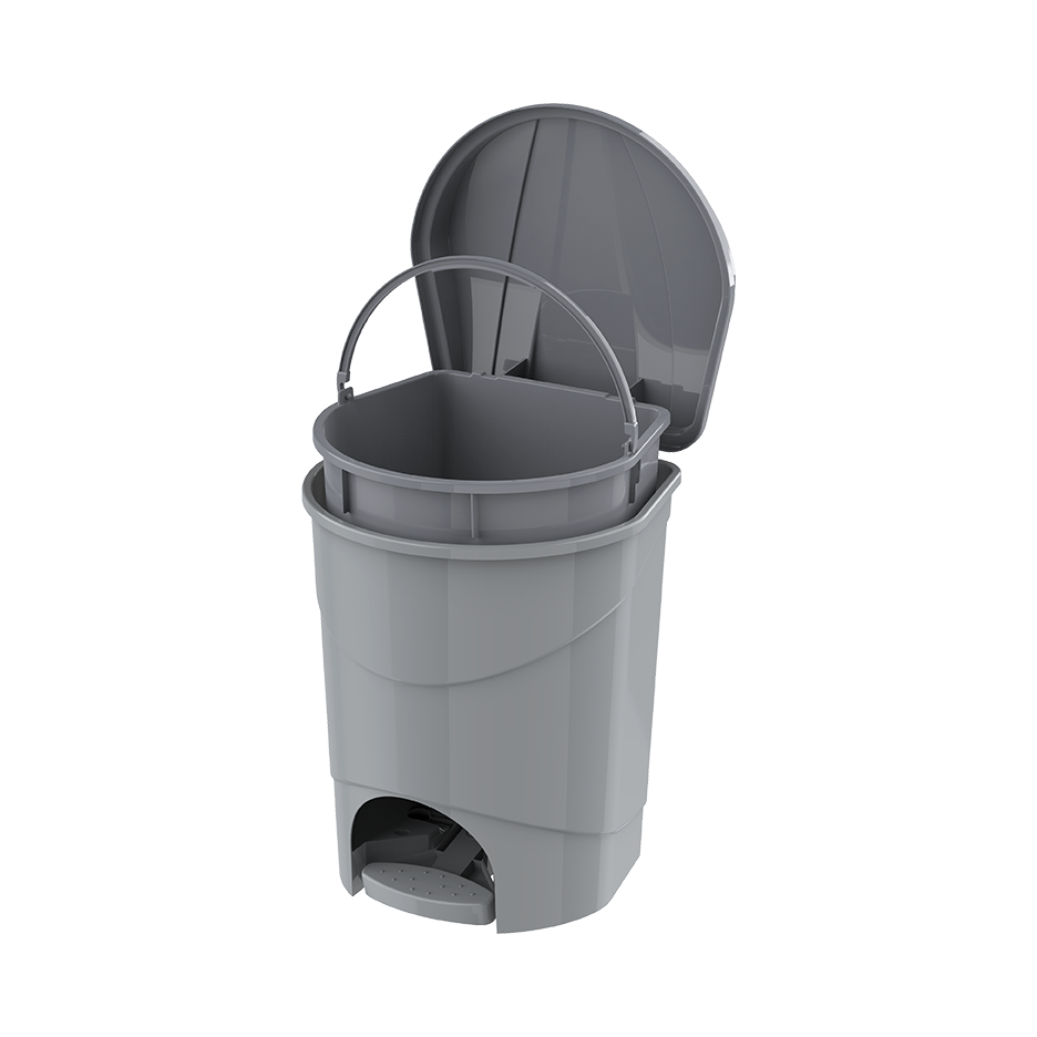 15L Pedal Waste Bin - Cosmoplast Qatar