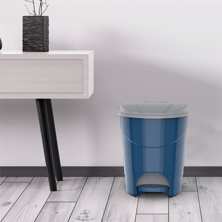 15L Pedal Waste Bin - Cosmoplast Qatar