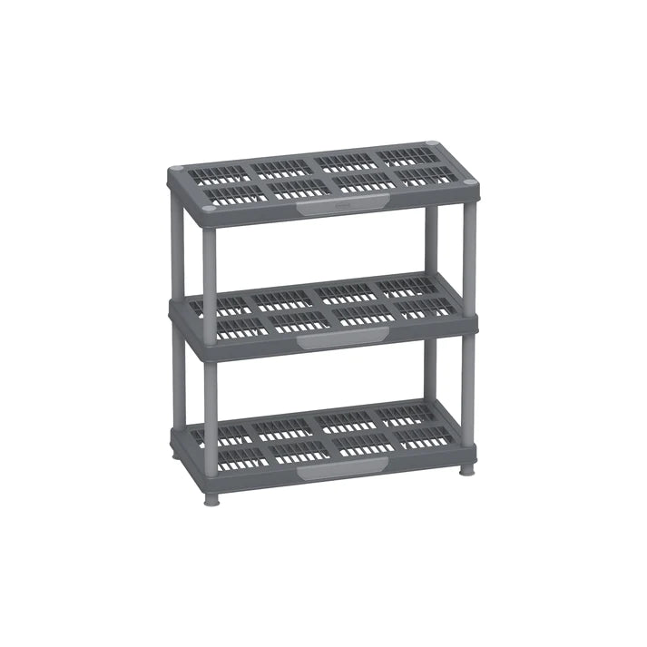3 Tiers Shelving Storage Rack - Cosmoplast Qatar