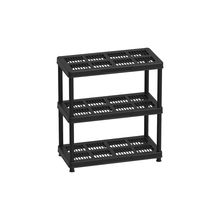 3 Tiers Shelving Storage Rack - Cosmoplast Qatar