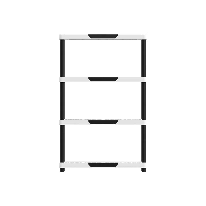 4 Tiers Shelving Storage Rack - Cosmoplast Qatar