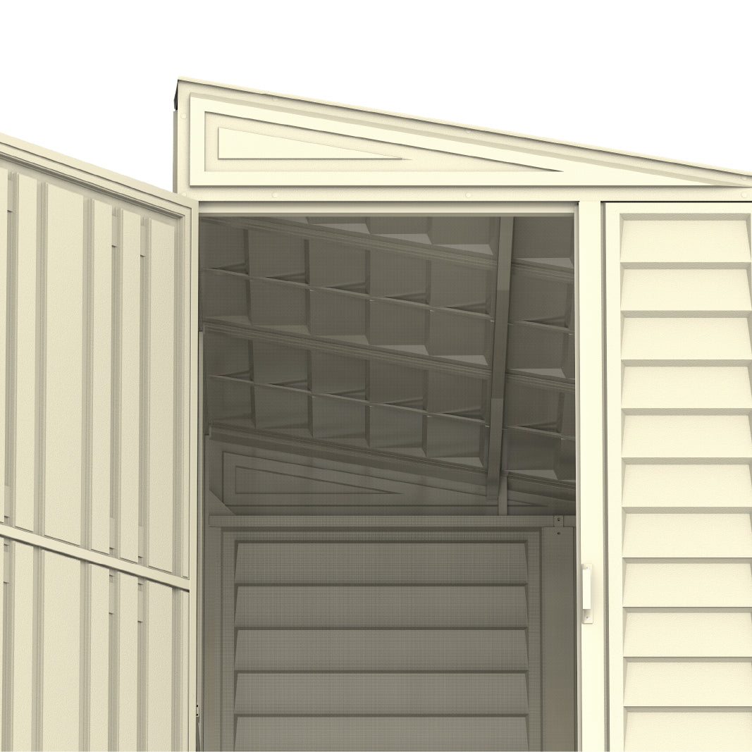 SideMate 4x8ft Resin Garden Storage Shed - Cosmoplast Qatar