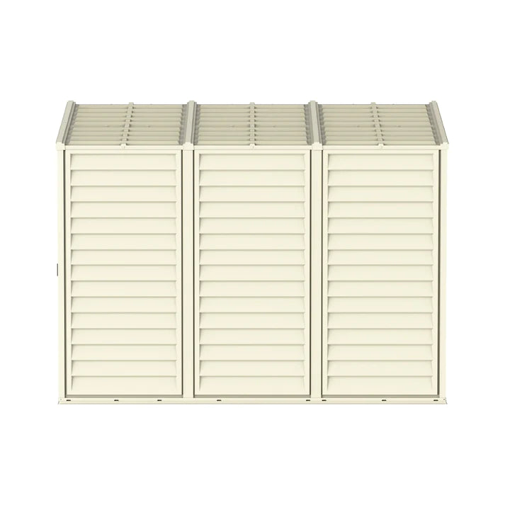 SideMate 4x8ft Resin Garden Storage Shed - Cosmoplast Qatar