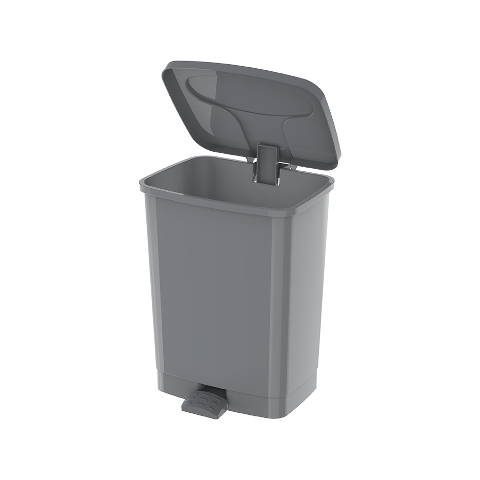 17L Step-on Waste Bin with Pedal - Cosmoplast Qatar