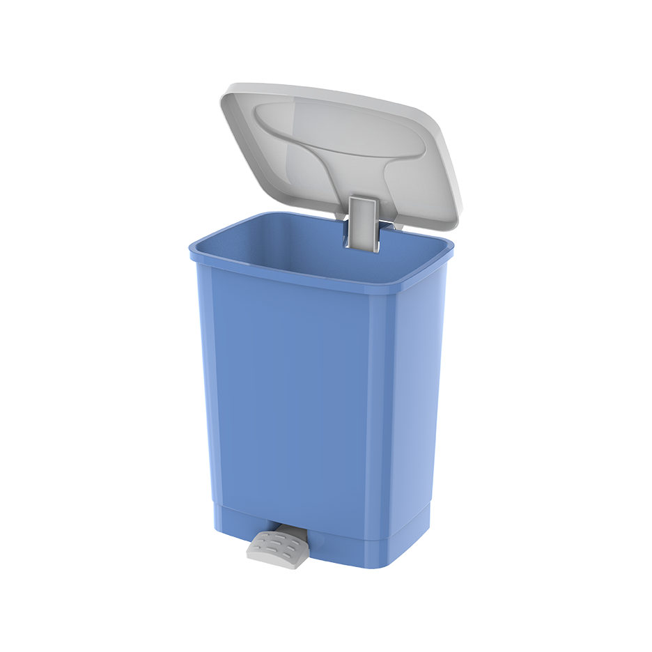 17L Step-on Waste Bin with Pedal - Cosmoplast Qatar