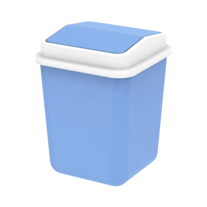 15L Swivel Waste Bin with Swing Lid - Cosmoplast Qatar
