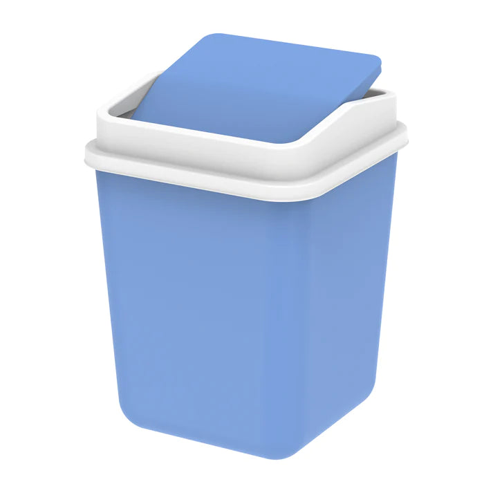 15L Swivel Waste Bin with Swing Lid - Cosmoplast Qatar