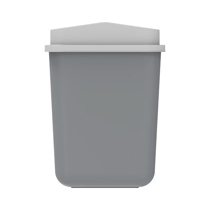 15L Swivel Waste Bin with Swing Lid - Cosmoplast Qatar