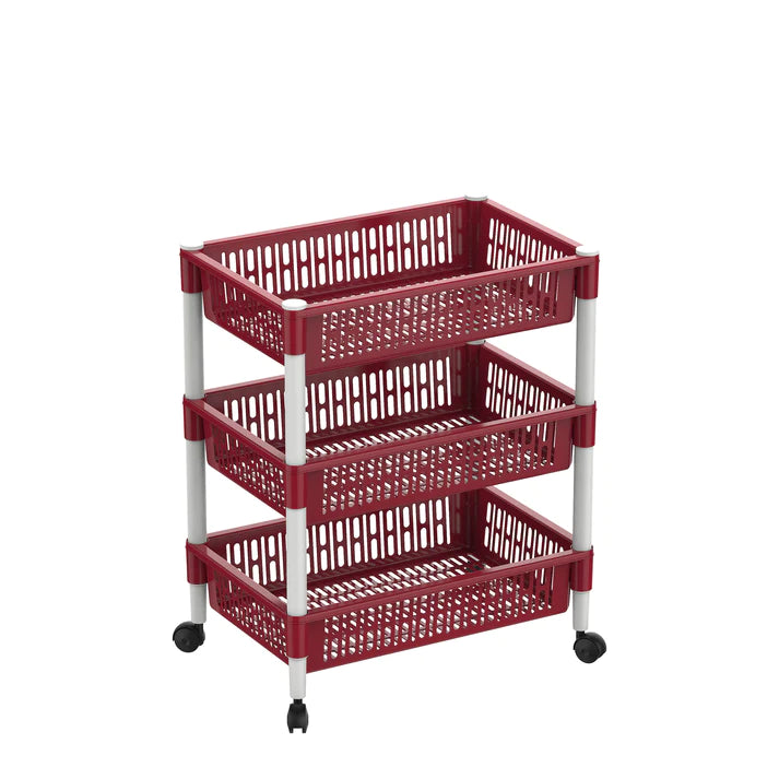 3 Tiers Vegetable Storage Rack - Cosmoplast Qatar