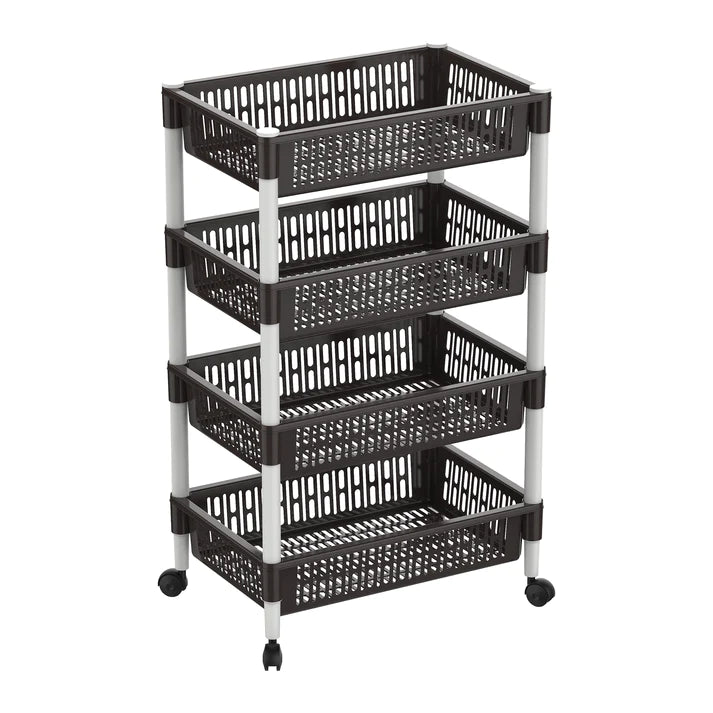 4 Tiers Vegetable Storage Rack - Cosmoplast Qatar