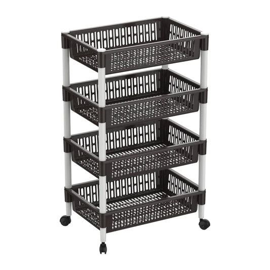 4 Tiers Vegetable Storage Rack - Cosmoplast Qatar