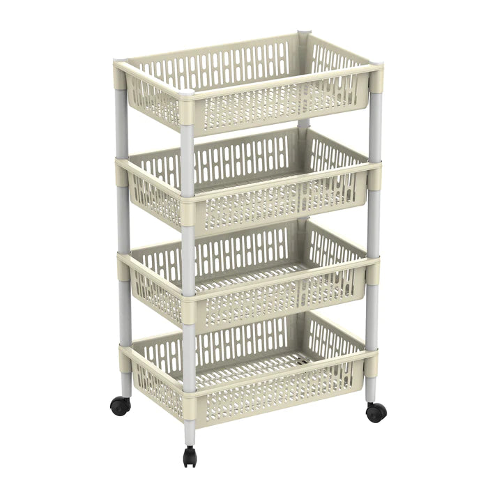 4 Tiers Vegetable Storage Rack - Cosmoplast Qatar