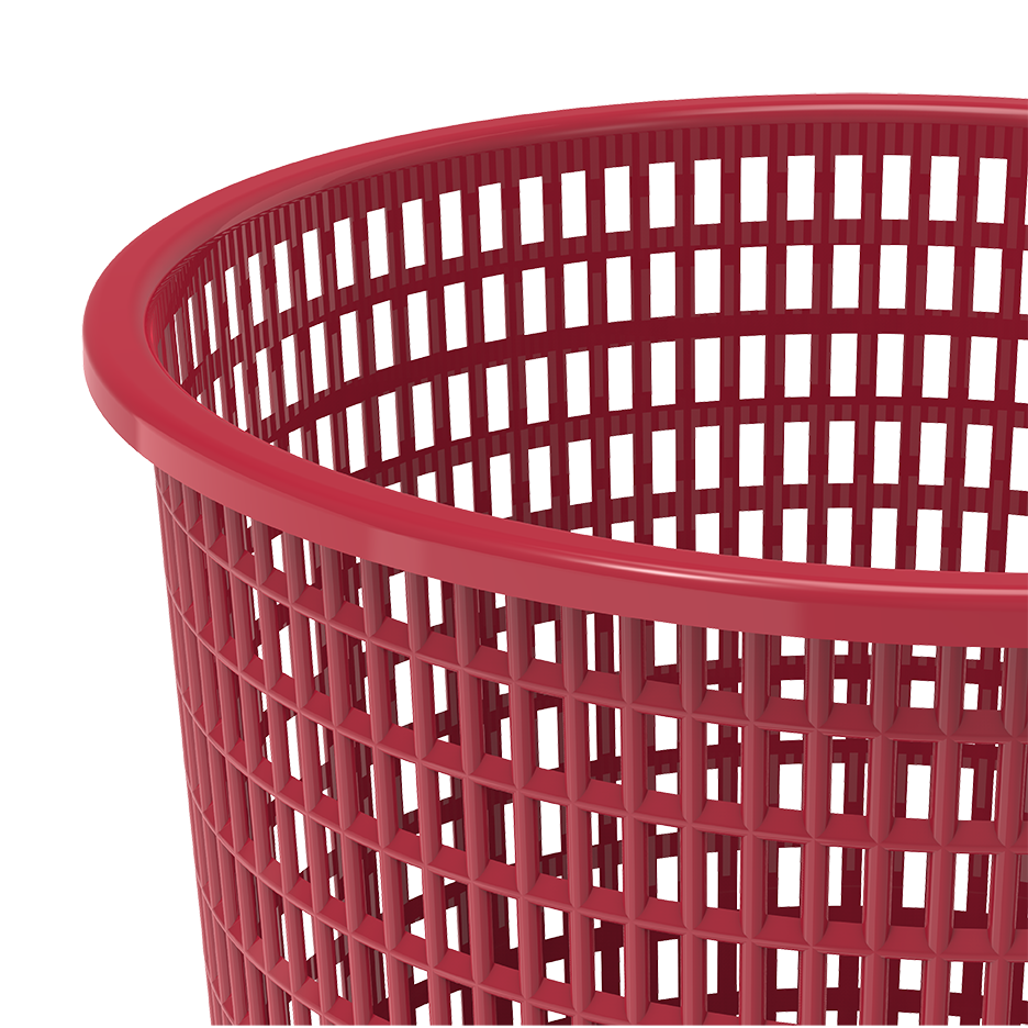9L Round Waste Paper Basket - Cosmoplast Qatar