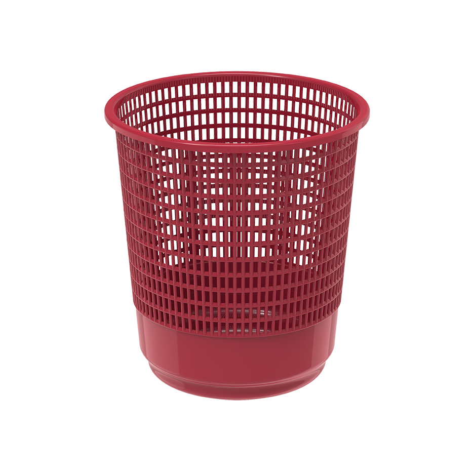 15L Round Waste Paper Basket - Cosmoplast Qatar