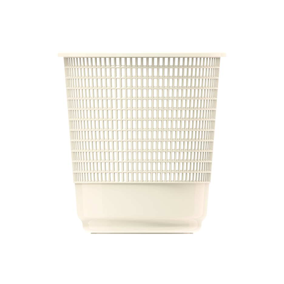 15L Round Waste Paper Basket - Cosmoplast Qatar
