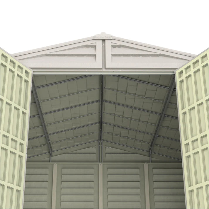 WoodBridge 10.5x10.5ft Resin Garden Storage Shed - Cosmoplast Qatar