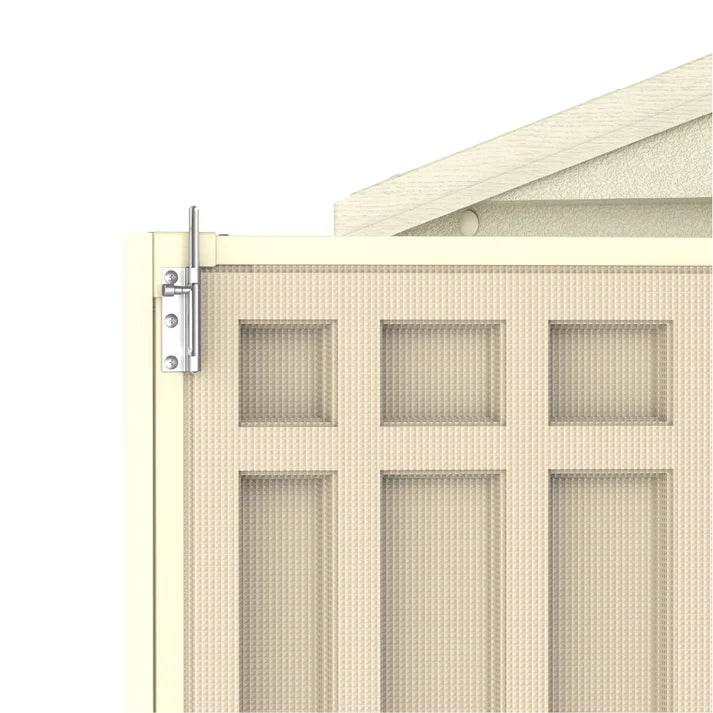 WoodBridge 10.5x8ft Resin Garden Storage Shed - Cosmoplast Qatar