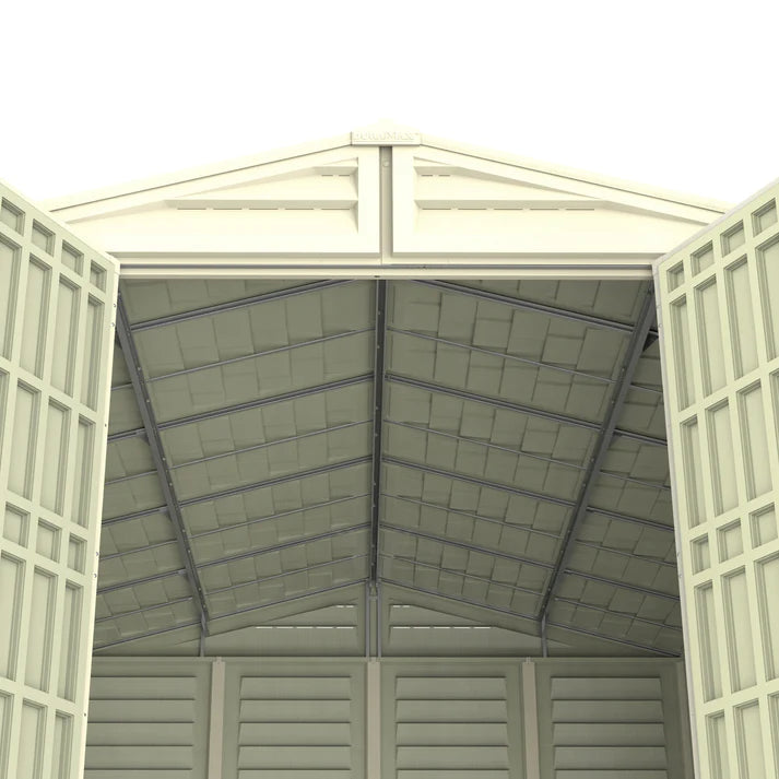 WoodBridge 10.5x13ft Resin Garden Storage Shed - Cosmoplast Qatar