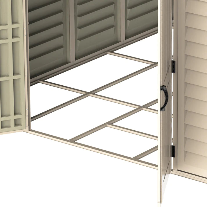 WoodBridge 10.5x13ft Resin Garden Storage Shed - Cosmoplast Qatar