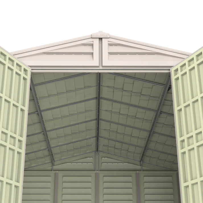 WoodBridge 10.5x13ft Resin Garden Storage Shed - Cosmoplast Qatar