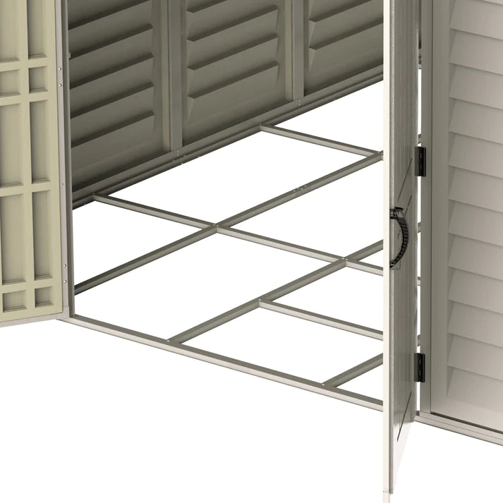 WoodBridge 10.5x13ft Resin Garden Storage Shed - Cosmoplast Qatar