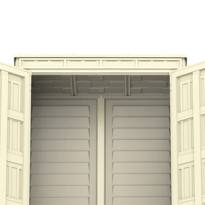 Yardmate Pent Plus 5x3ft Resin Garden Storage Shed - Cosmoplast Qatar