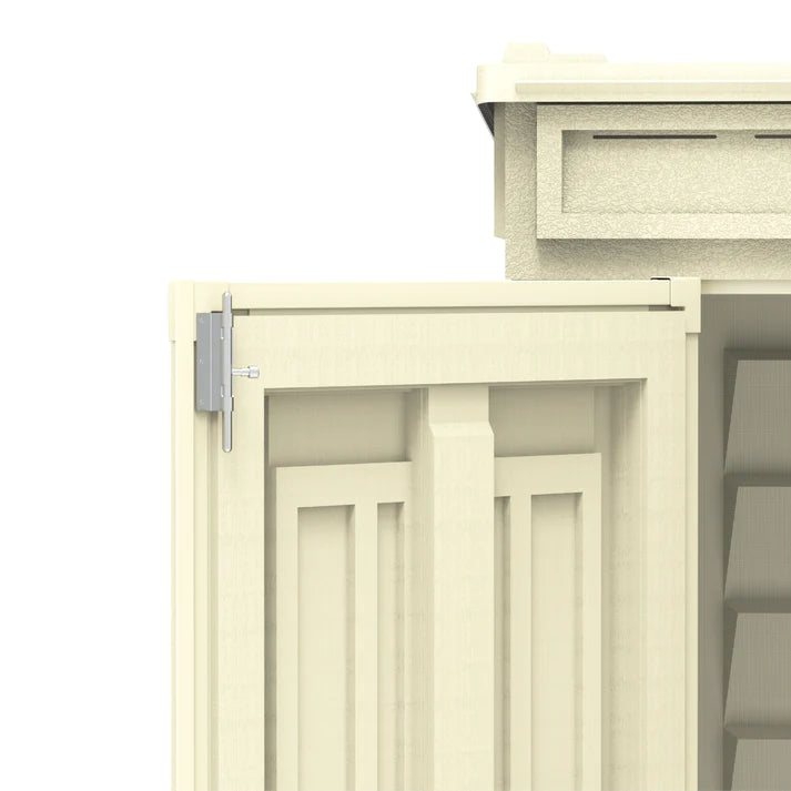 Yardmate Pent Plus 5x3ft Resin Garden Storage Shed - Cosmoplast Qatar