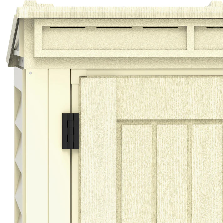 Yardmate Pent Plus 5x3ft Resin Garden Storage Shed - Cosmoplast Qatar