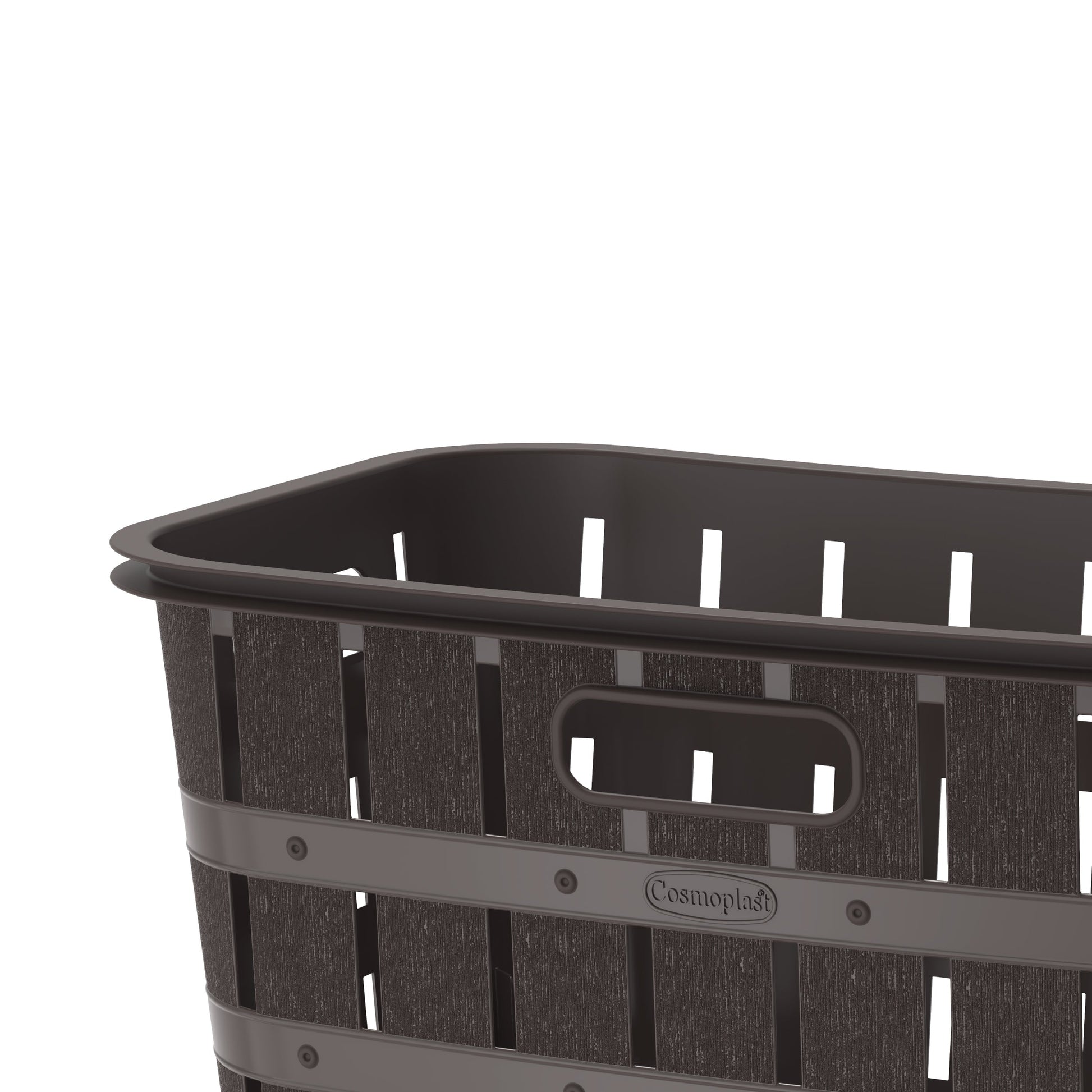 40L Cedargrain Laundry Basket - Cosmoplast Qatar