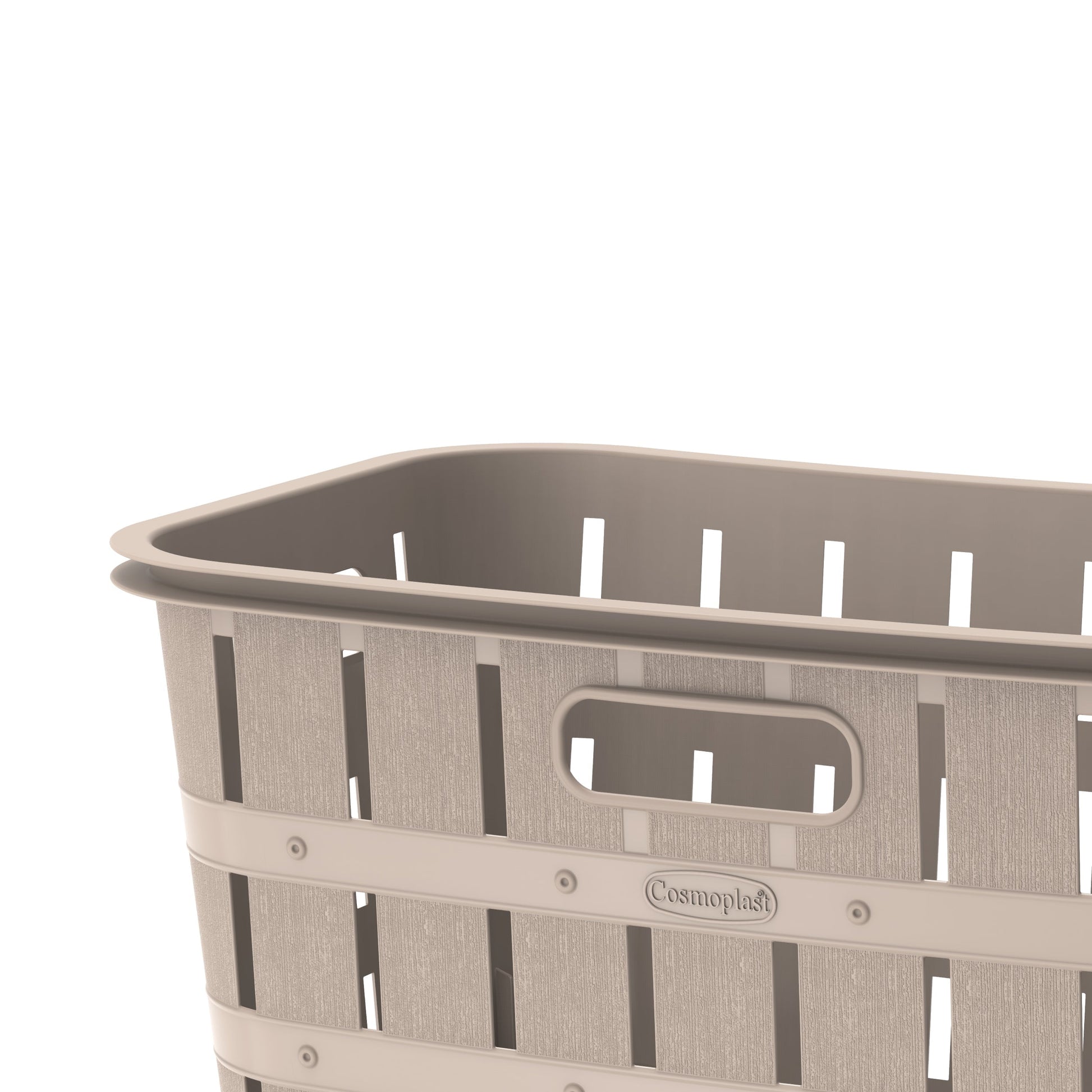 40L Cedargrain Laundry Basket - Cosmoplast Qatar