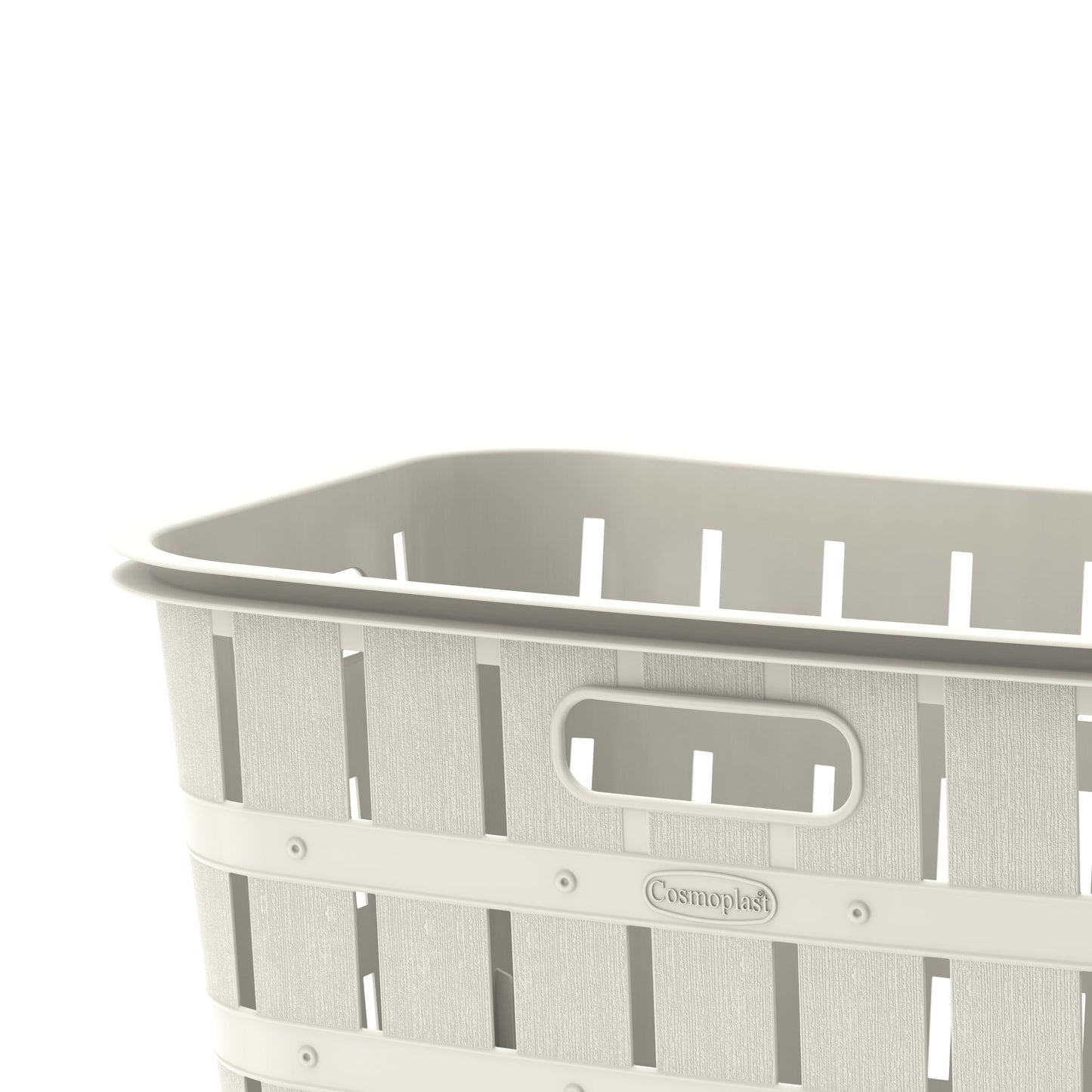 40L Cedargrain Laundry Basket - Cosmoplast Qatar