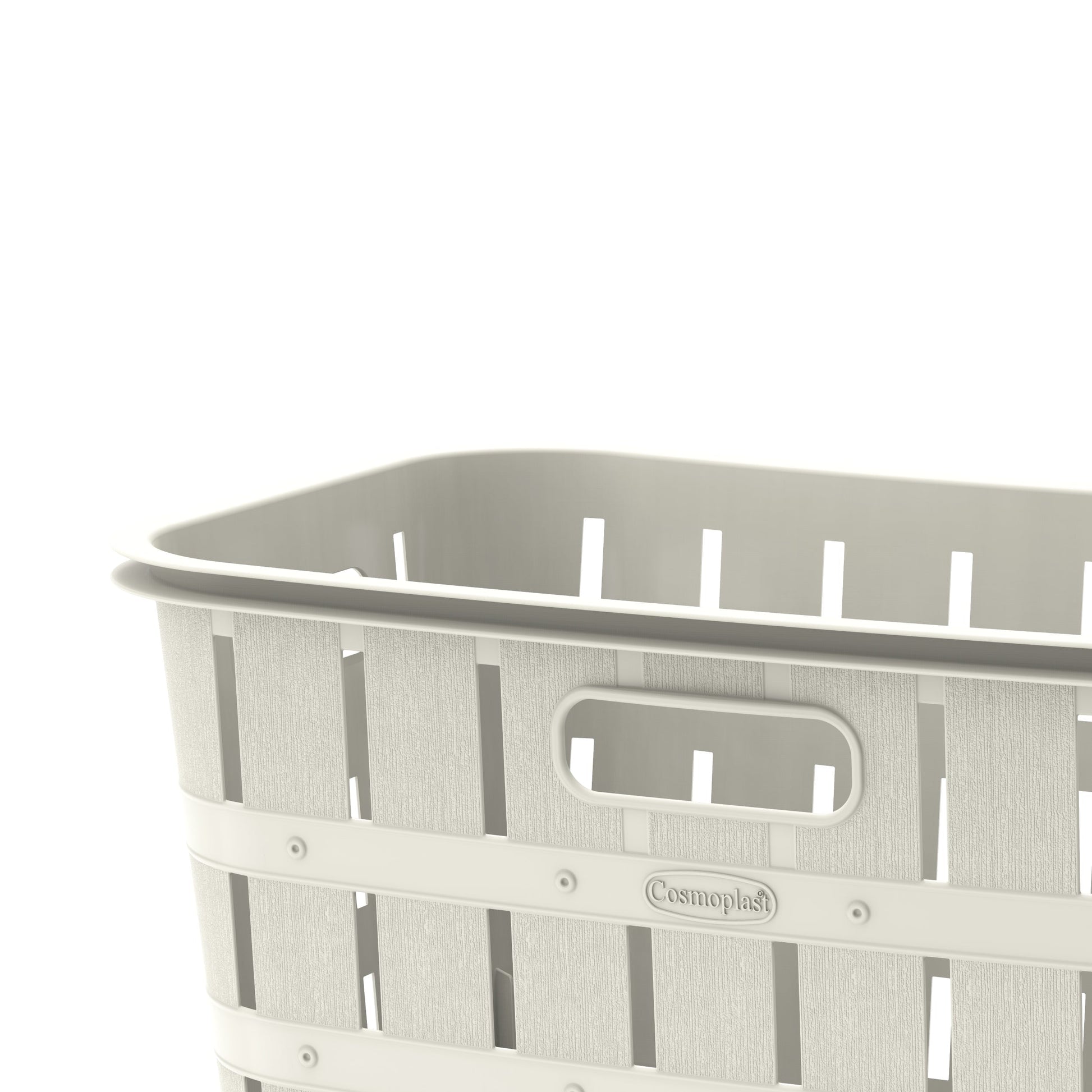 40L Cedargrain Laundry Basket - Cosmoplast Qatar