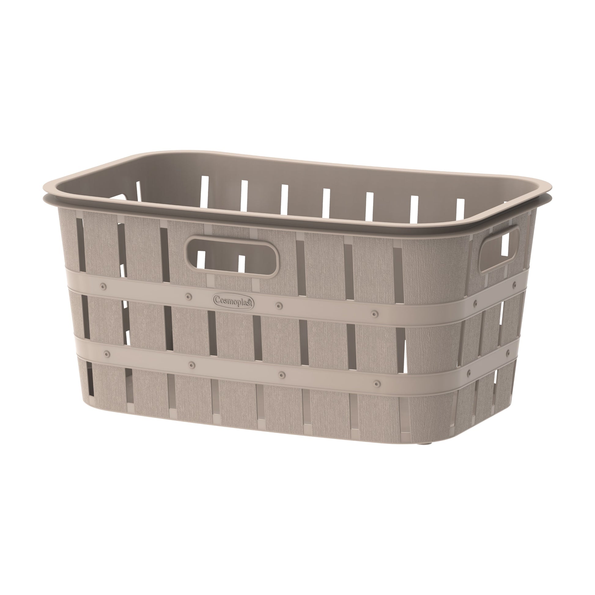 40L Cedargrain Laundry Basket - Cosmoplast Qatar