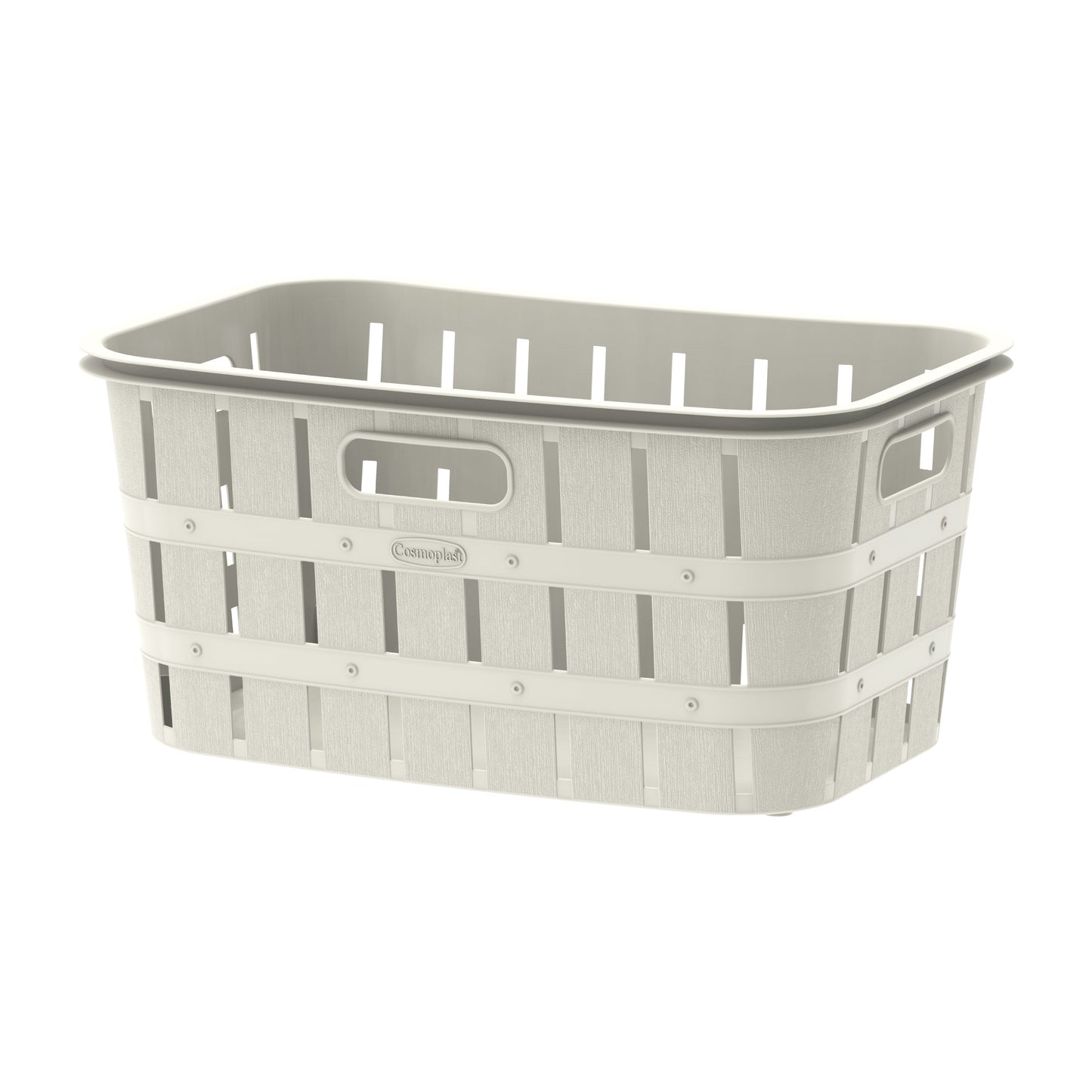 40L Cedargrain Laundry Basket - Cosmoplast Qatar
