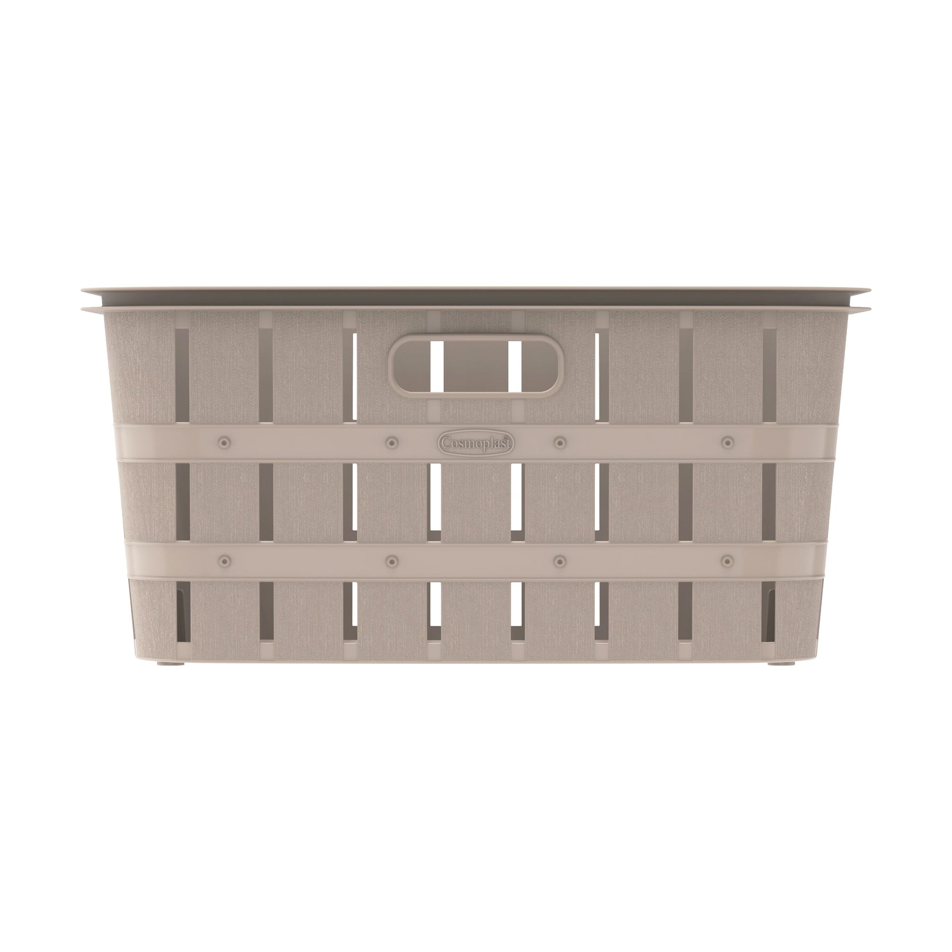 40L Cedargrain Laundry Basket - Cosmoplast Qatar