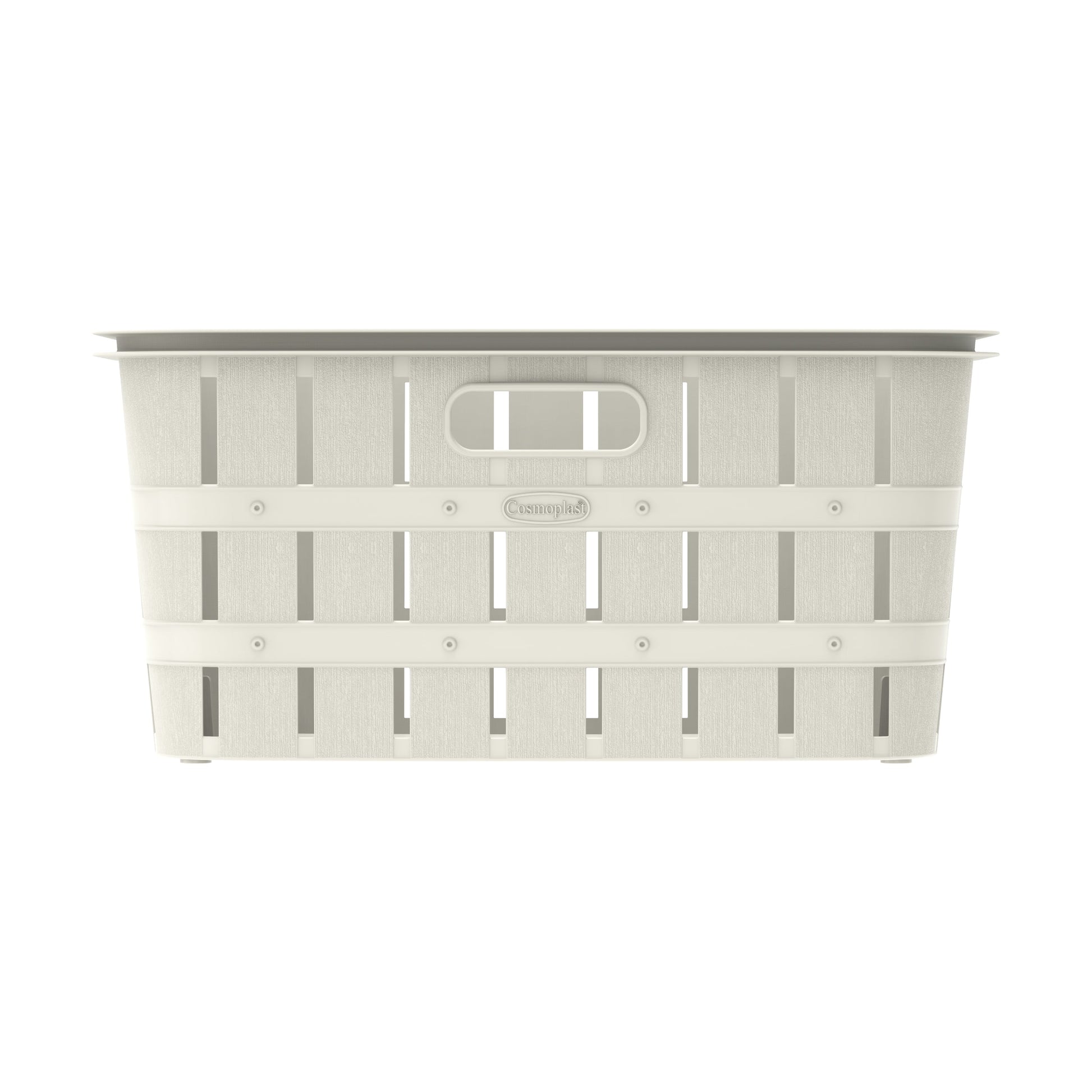 40L Cedargrain Laundry Basket - Cosmoplast Qatar