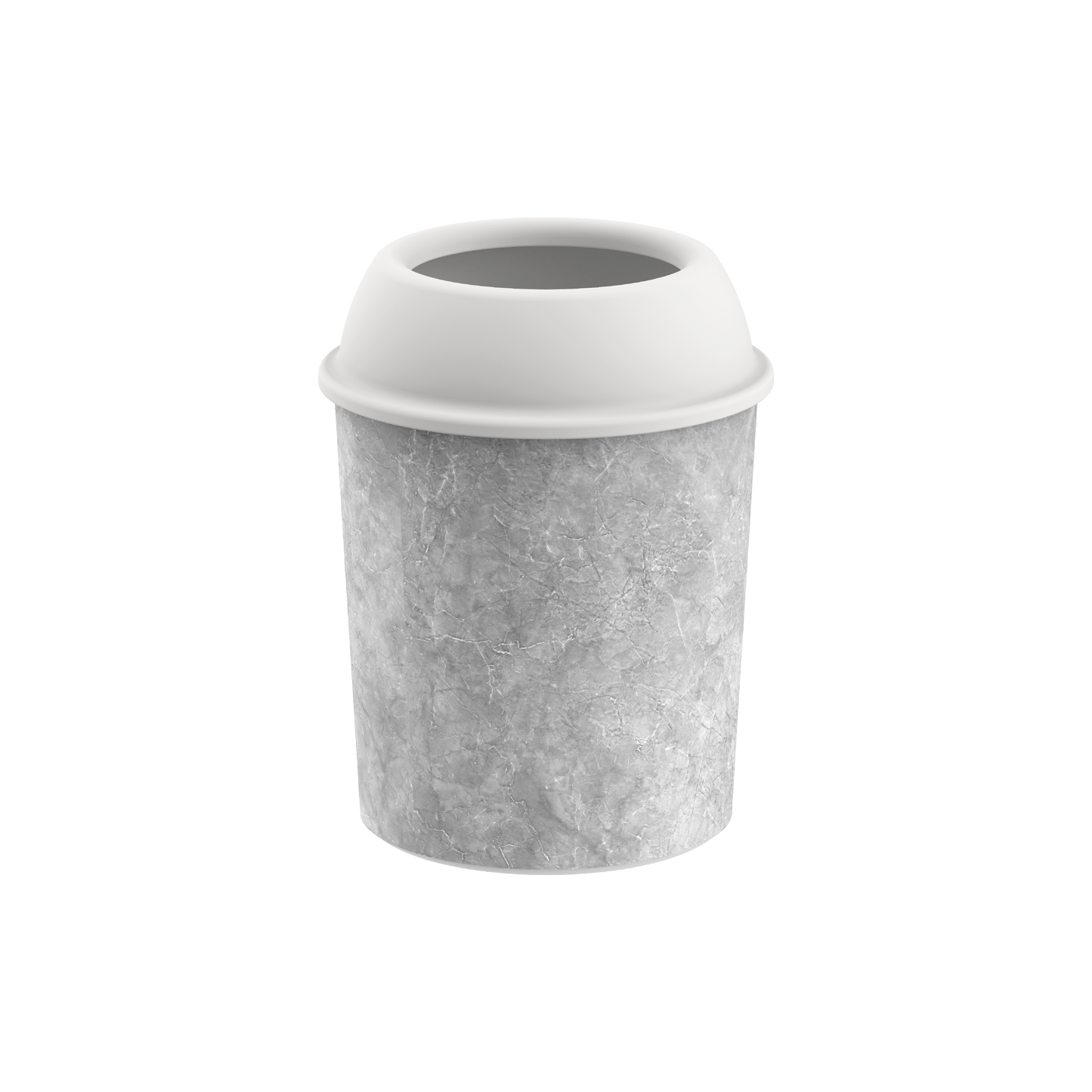 Ceramic 5L Round Dust Bin - Cosmoplast Qatar