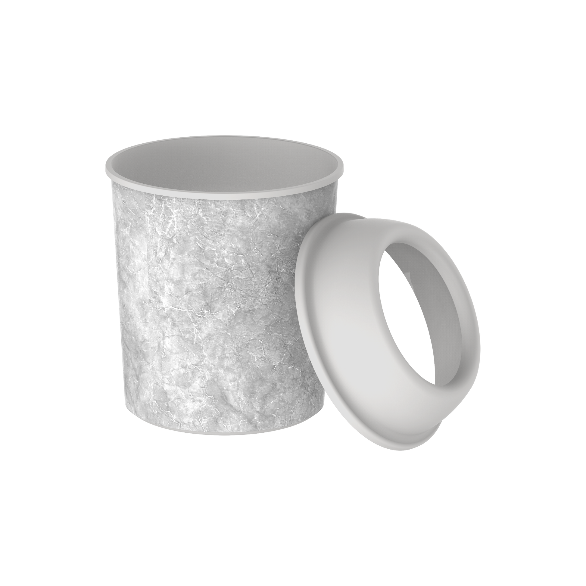 Ceramic 5L Round Dust Bin - Cosmoplast Qatar