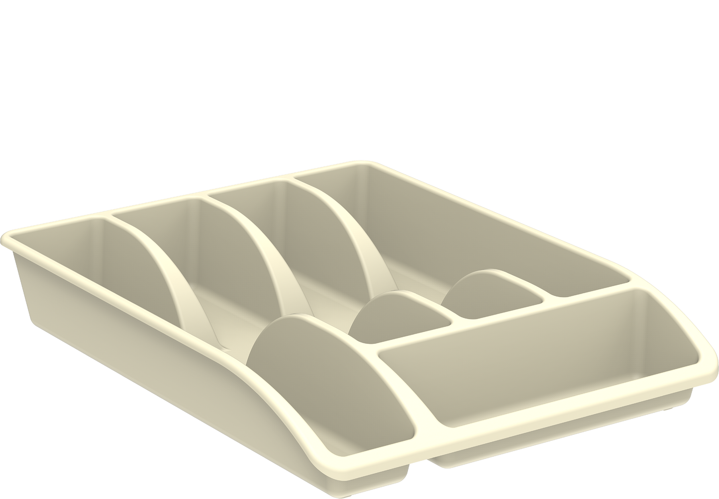 5 Compartment Cutlery Tray - Cosmoplast Qatar